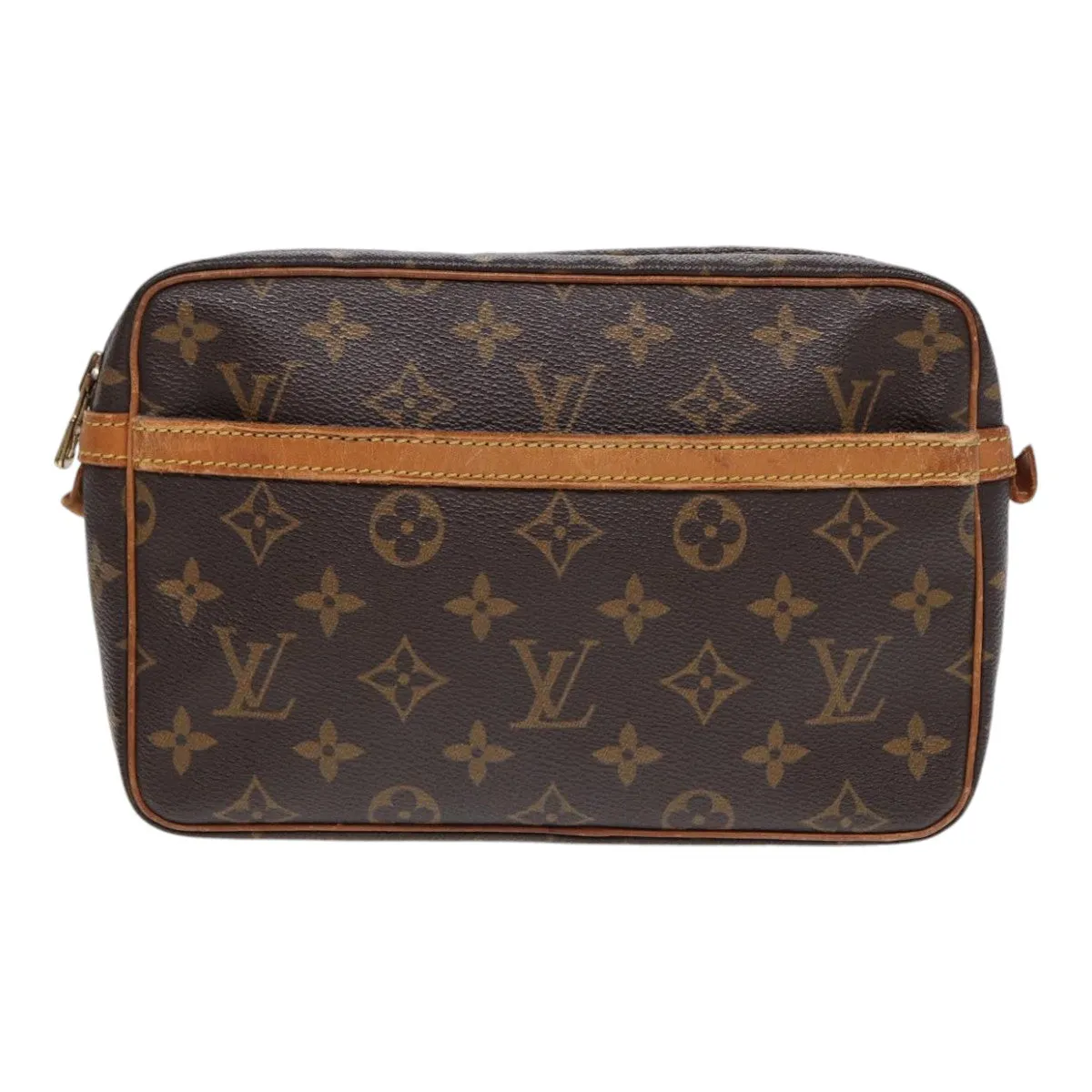 Trendy Inspired Louis Vuitton Monogram Compiegne 23 Clutch Bag M51847 Lv Auth Yk14312
