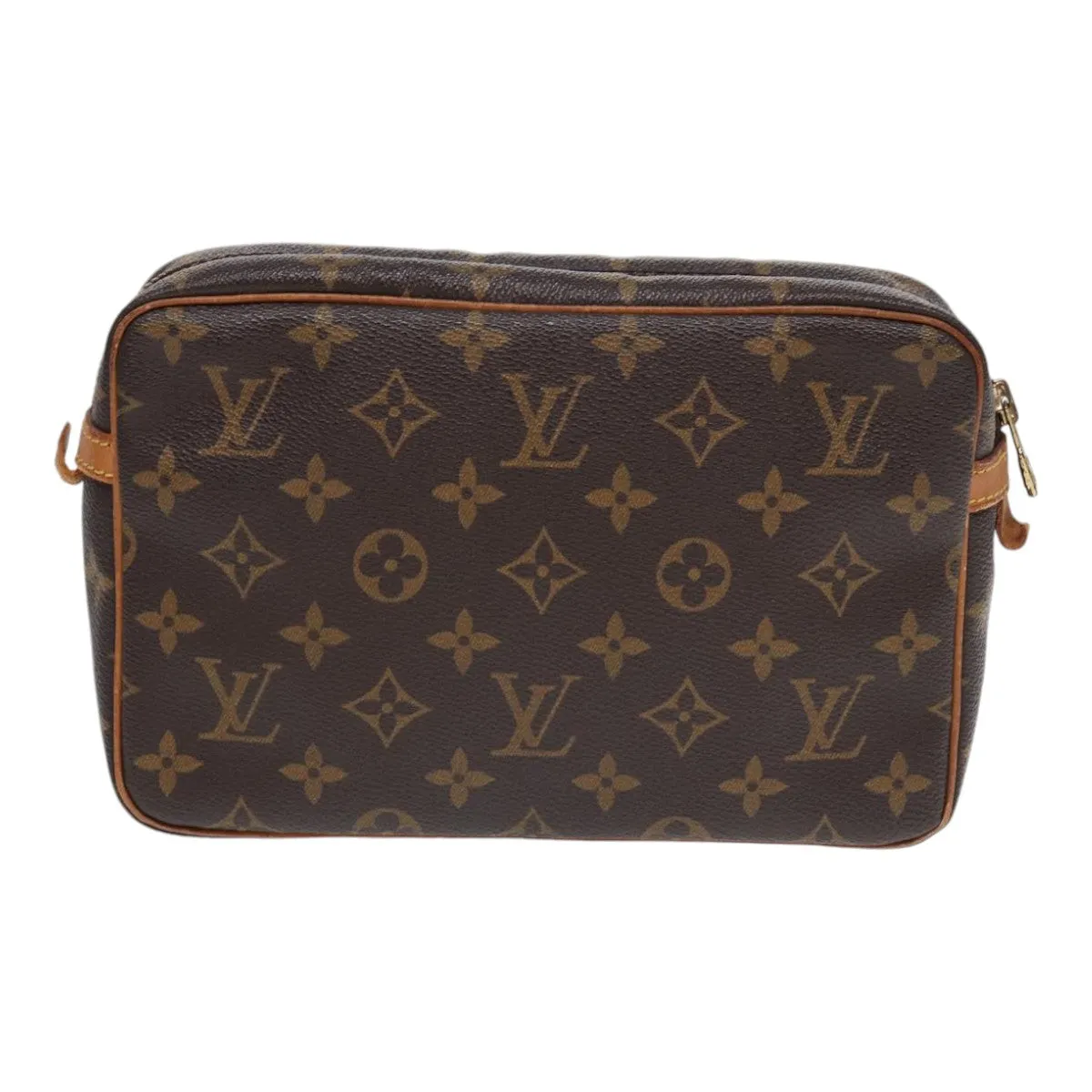 Trendy Inspired Louis Vuitton Monogram Compiegne 23 Clutch Bag M51847 Lv Auth Yk14312