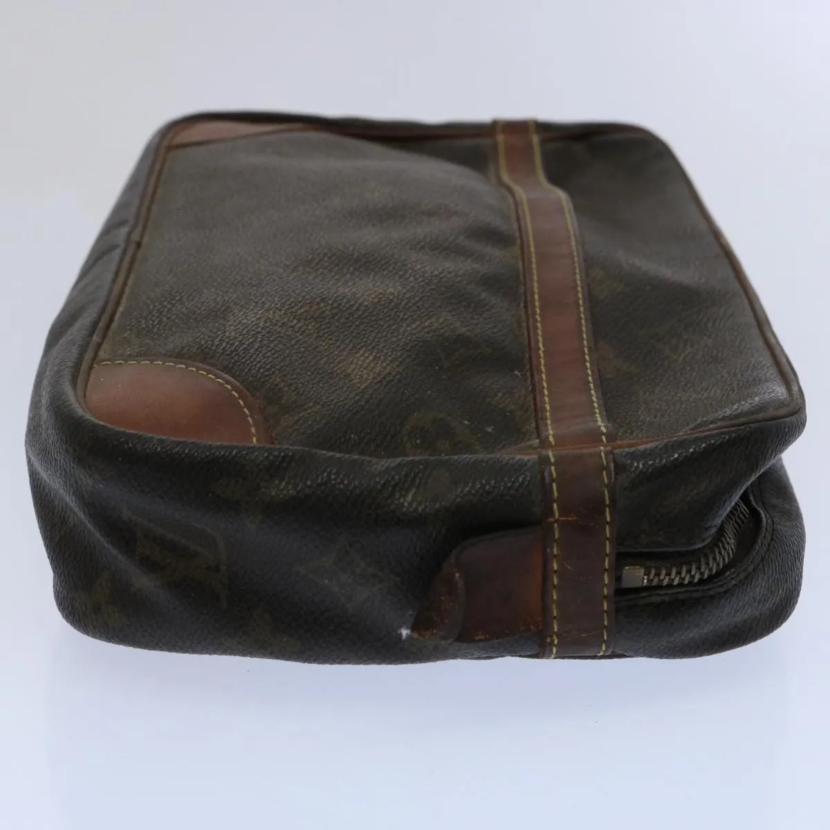 Trendy Inspired Louis Vuitton Monogram Compiegne 28 Clutch Bag M51845 Lv Auth Bs10569