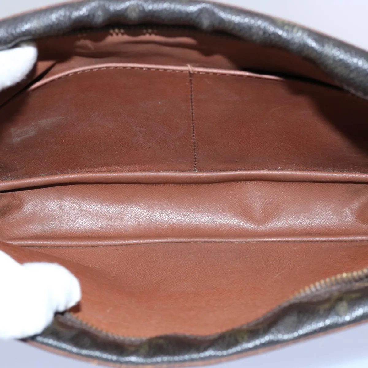 Trendy Inspired Louis Vuitton Monogram Compiegne 28 Clutch Bag M51845 Lv Auth Bs10569