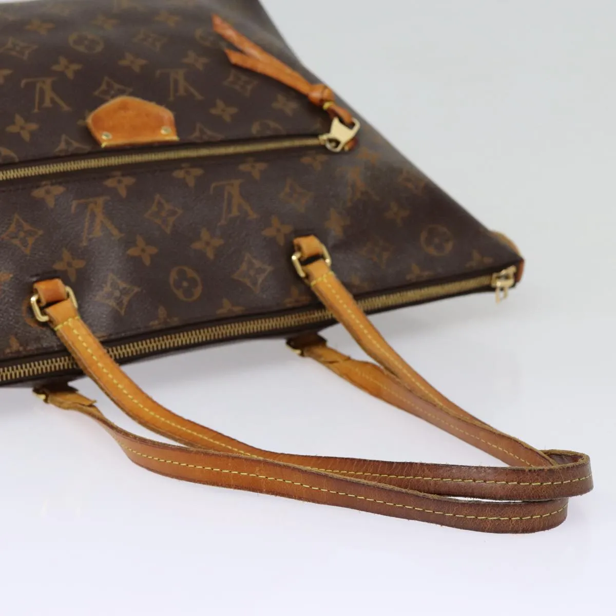 Trendy Inspired Louis Vuitton Monogram Jena Mm Tote Bag M42267 Lv Auth Yb685