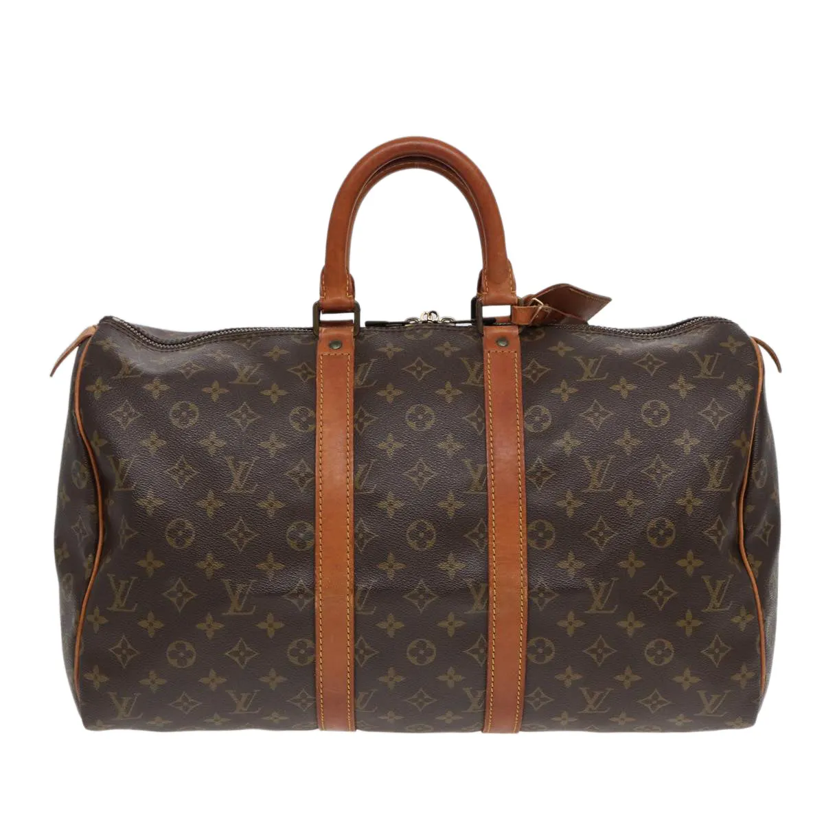 Trendy Inspired Louis Vuitton Monogram Keepall 45 Boston Bag M41428 Lv Auth Ki4852