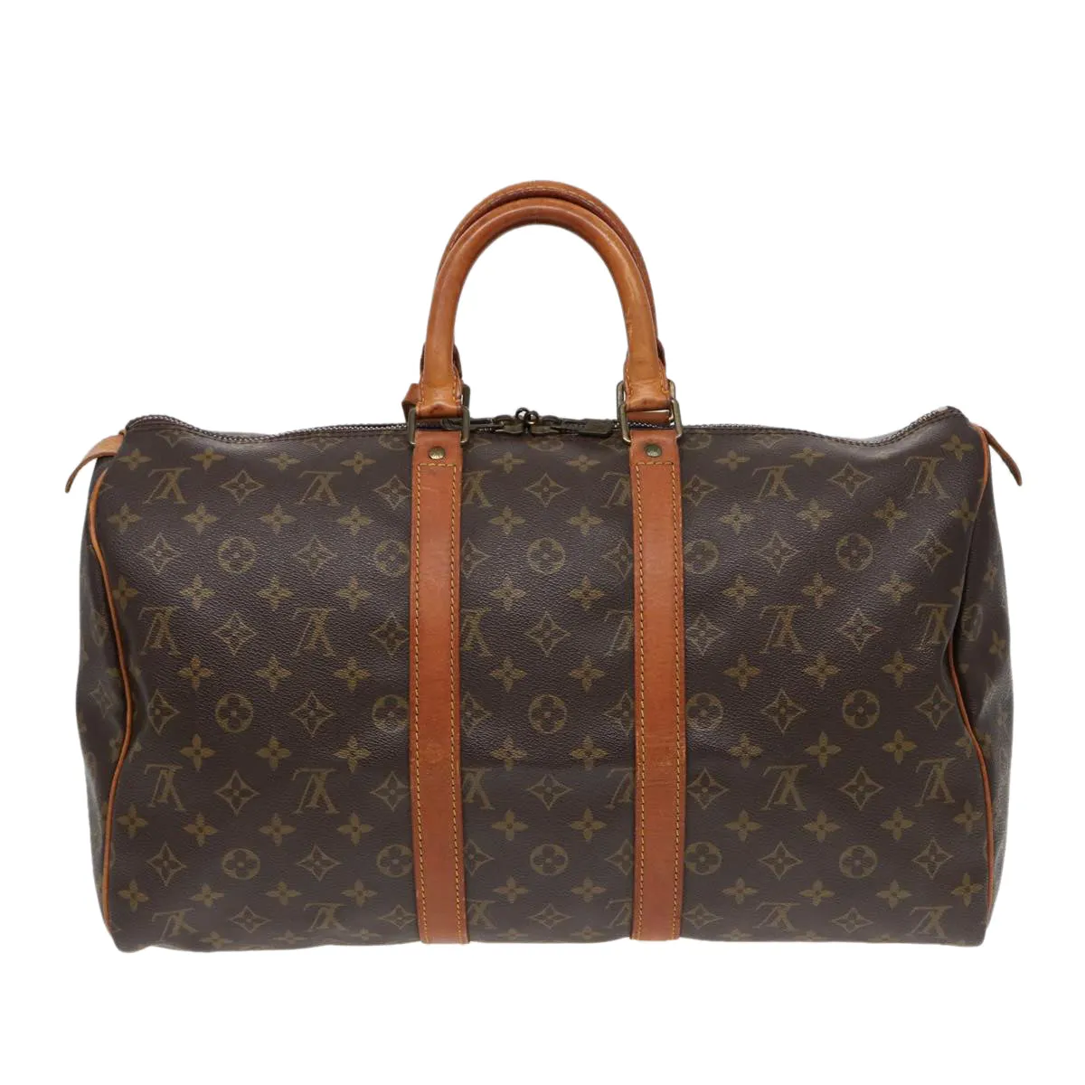 Trendy Inspired Louis Vuitton Monogram Keepall 45 Boston Bag M41428 Lv Auth Ki4852