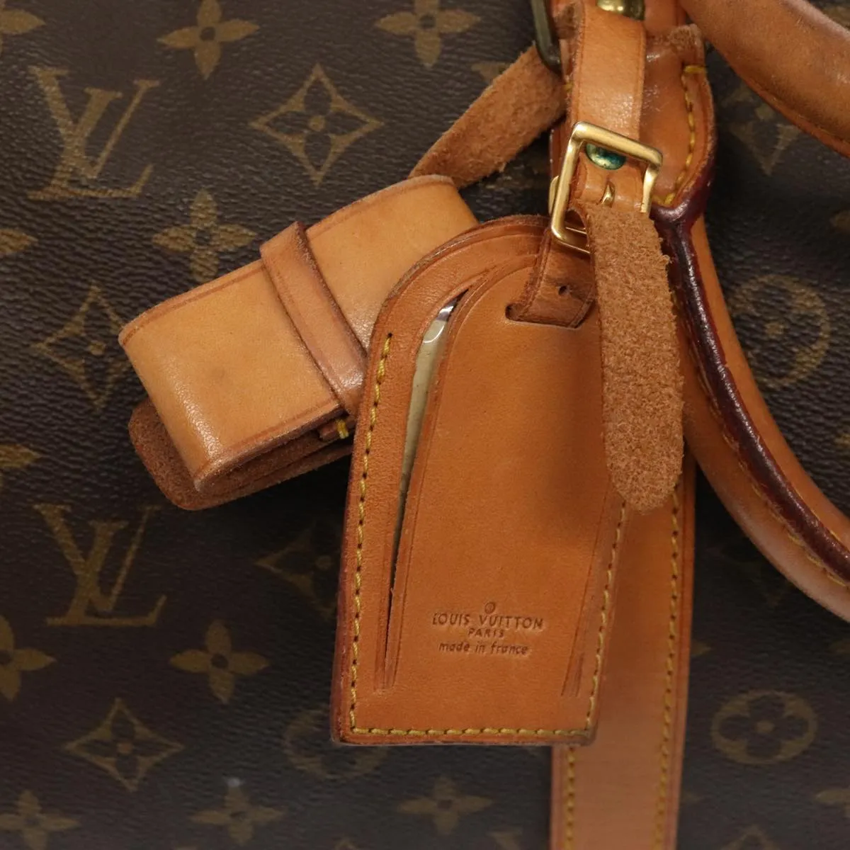 Trendy Inspired Louis Vuitton Monogram Keepall 55 Boston Bag M41424 Lv Auth Bs17135