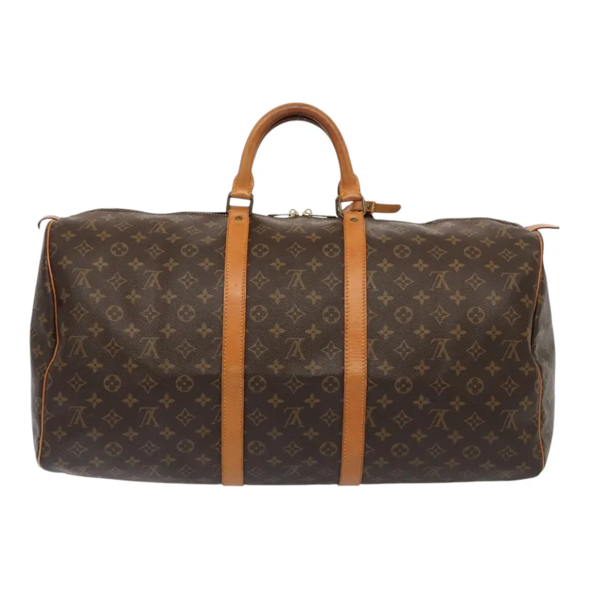 Trendy Inspired Louis Vuitton Monogram Keepall 55 Boston Bag M41424 Lv Auth Bs17135