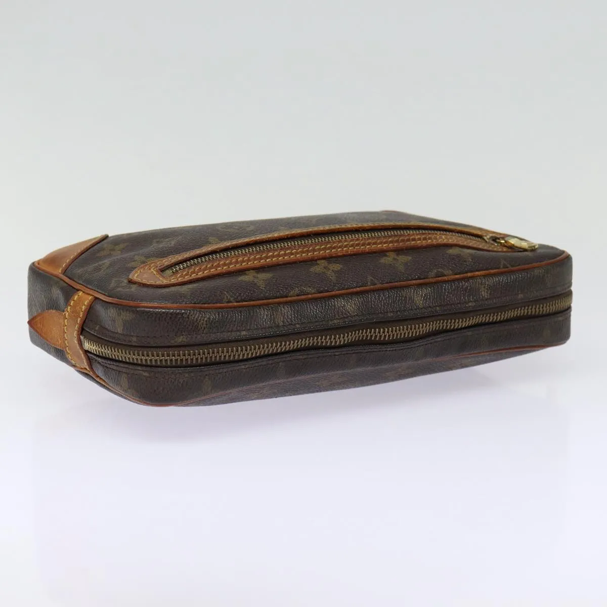 Trendy Inspired Louis Vuitton Monogram Marly Dragonne Gm Clutch Bag M51825 Lv Auth Th5236