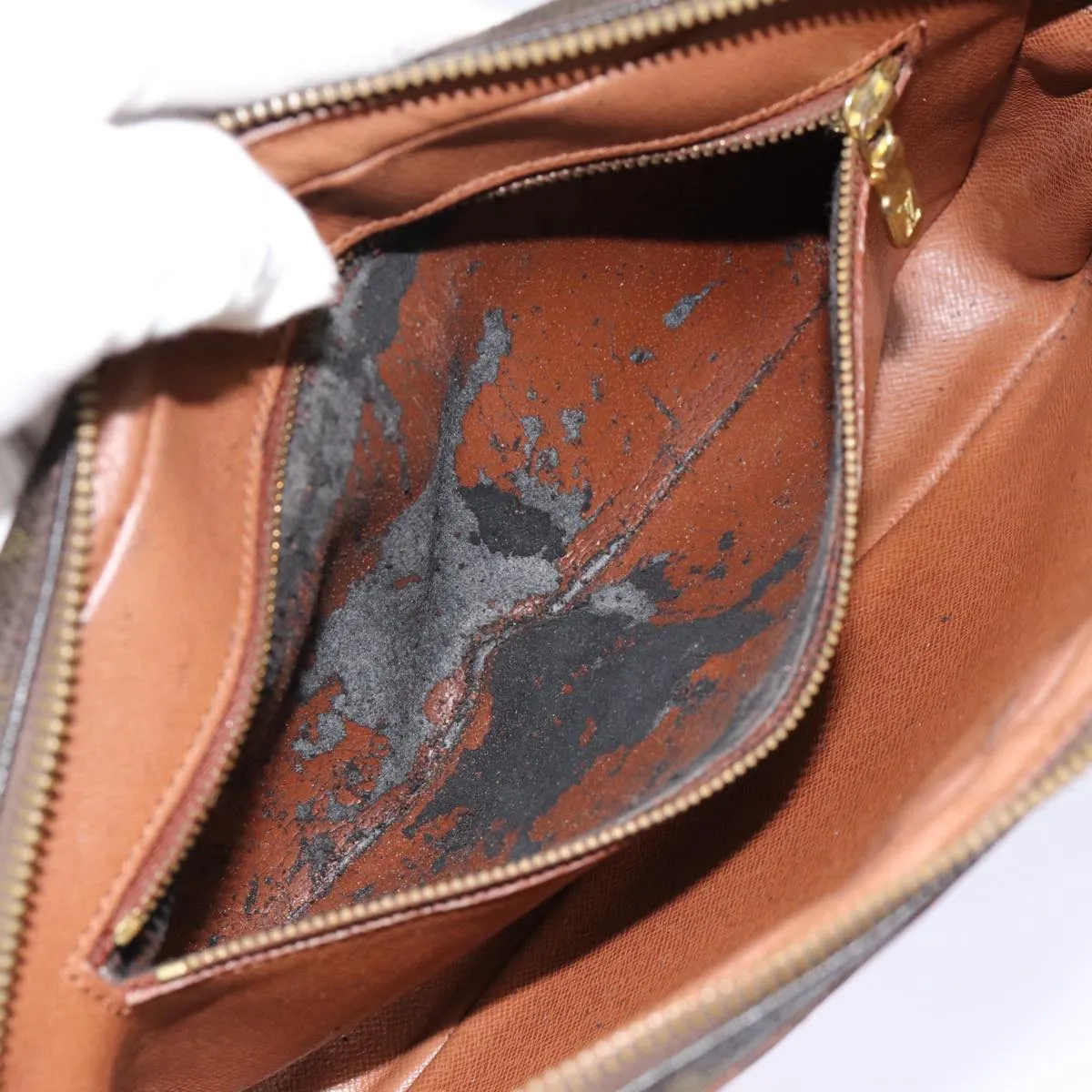 Trendy Inspired Louis Vuitton Monogram Marly Dragonne Gm Clutch Bag M51825 Lv Auth Th5236