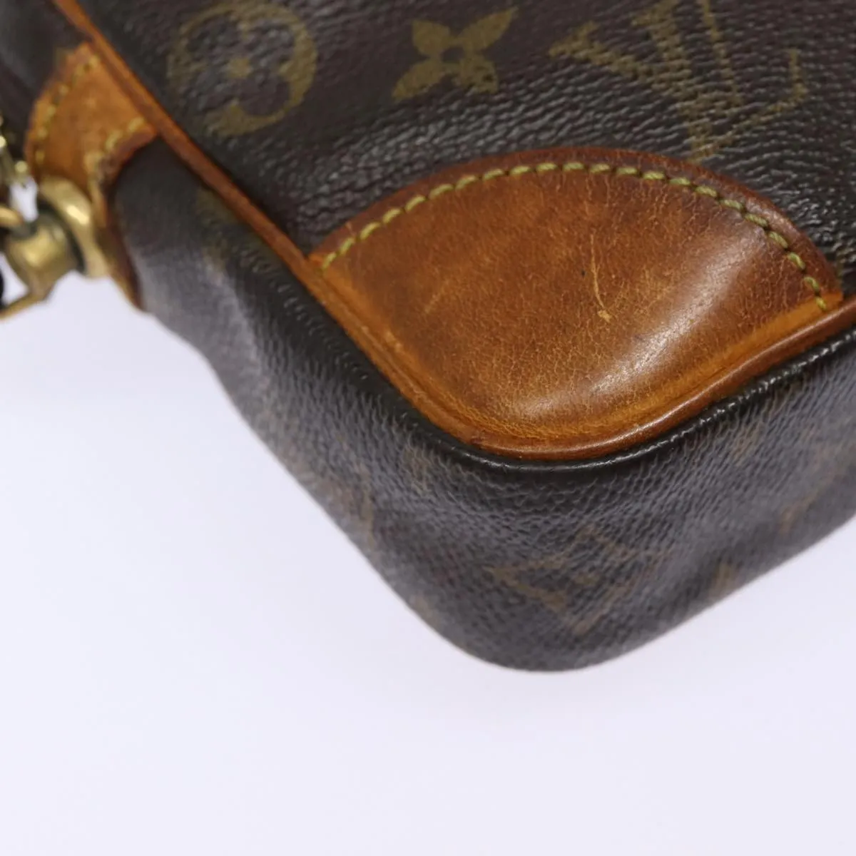 Trendy Inspired Louis Vuitton Monogram Marly Dragonne Gm Clutch Bag M51825 Lv Auth Th5236