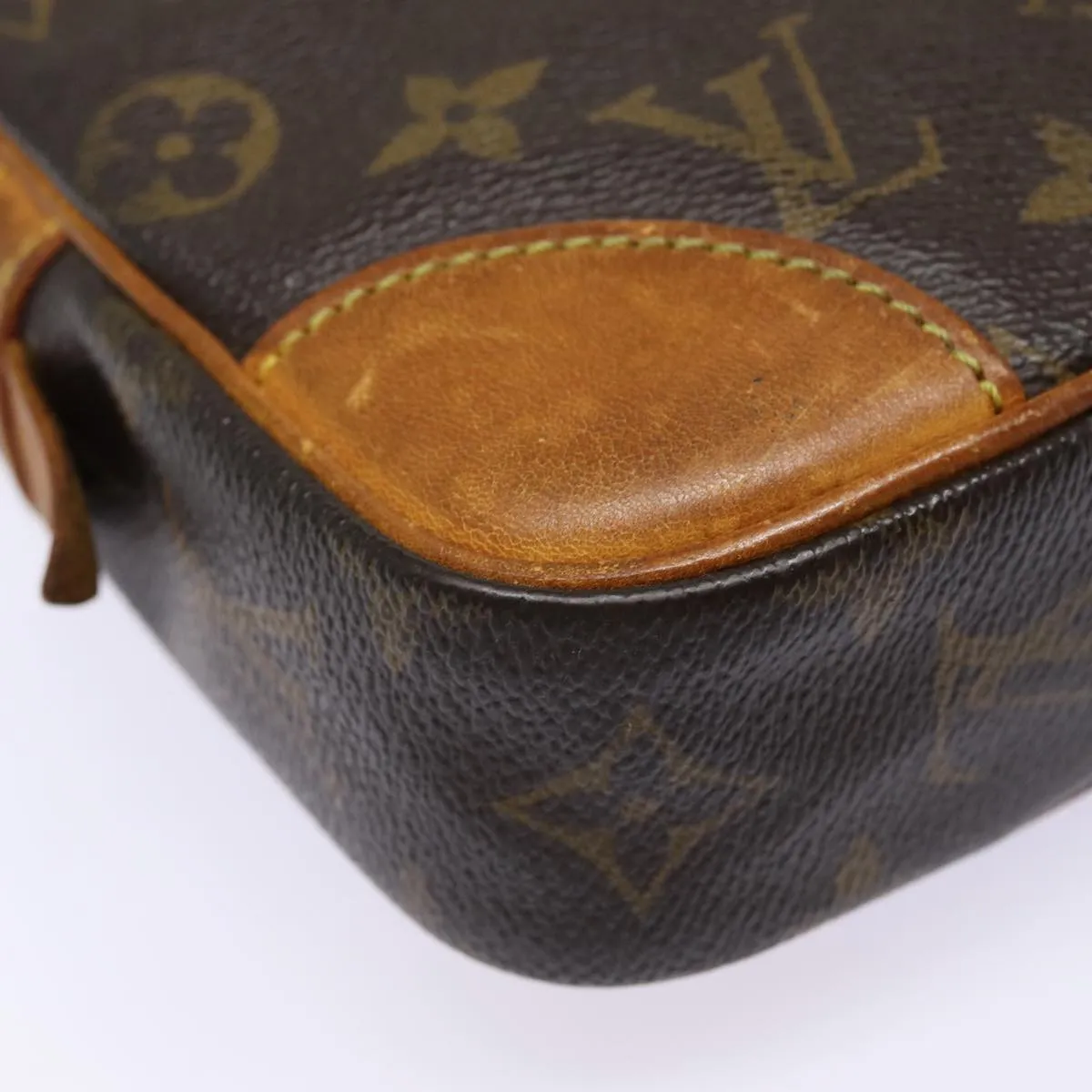 Trendy Inspired Louis Vuitton Monogram Marly Dragonne Gm Clutch Bag M51825 Lv Auth Th5236