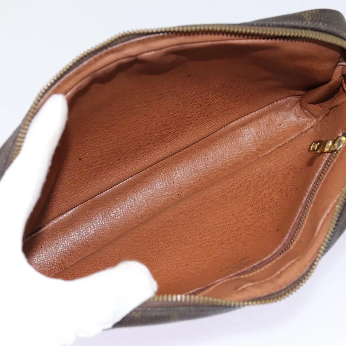 Trendy Inspired Louis Vuitton Monogram Marly Dragonne Gm Clutch Bag M51825 Lv Auth Th5236