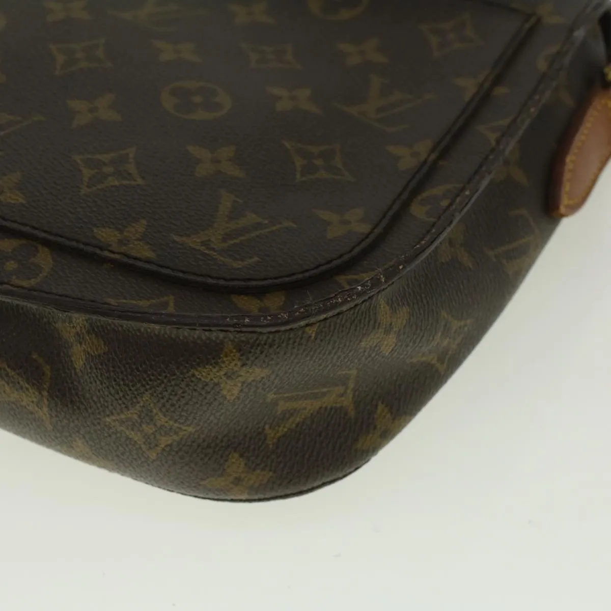 Trendy Inspired Louis Vuitton Monogram Saint Cloud Gm Shoulder Bag M51242 Lv Auth 56851