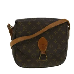 Trendy Inspired Louis Vuitton Monogram Saint Cloud Gm Shoulder Bag M51242 Lv Auth 56851