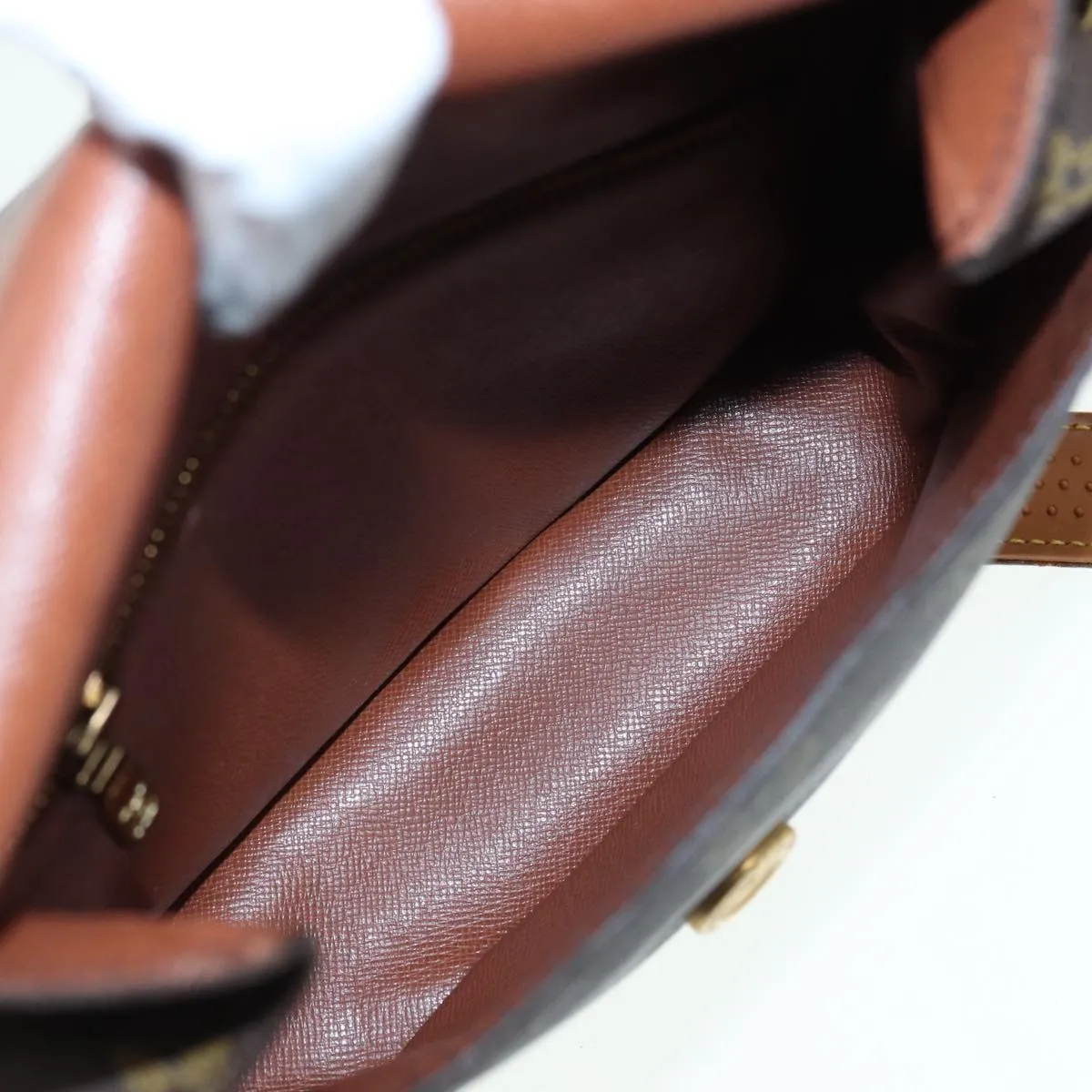 Trendy Inspired Louis Vuitton Monogram Saint Cloud Mm Shoulder Bag M51243 Lv Auth 88396