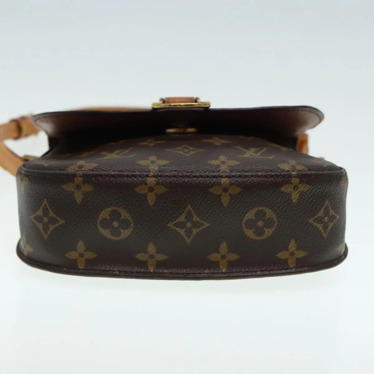 Trendy Inspired Louis Vuitton Monogram Saint Cloud Mm Shoulder Bag M51243 Lv Auth 88396
