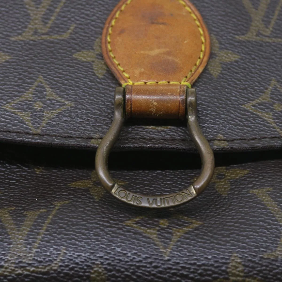 Trendy Inspired Louis Vuitton Monogram Saint Cloud Pm Shoulder Bag M51244 Lv Auth Ki3754