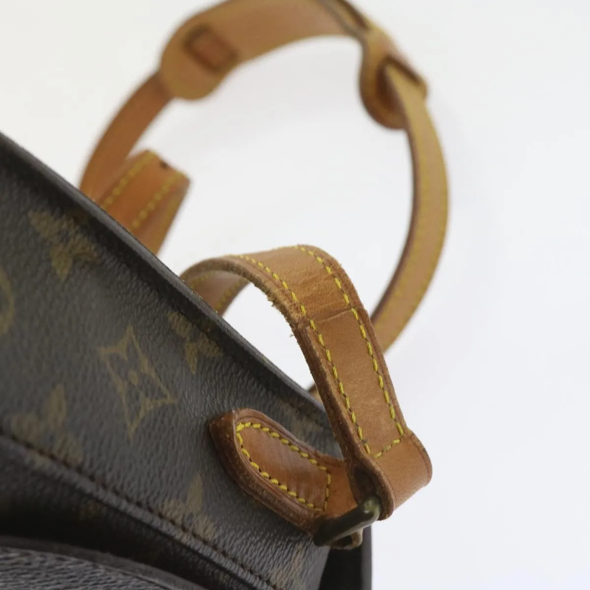 Trendy Inspired Louis Vuitton Monogram Saint Cloud Pm Shoulder Bag M51244 Lv Auth Ki3754