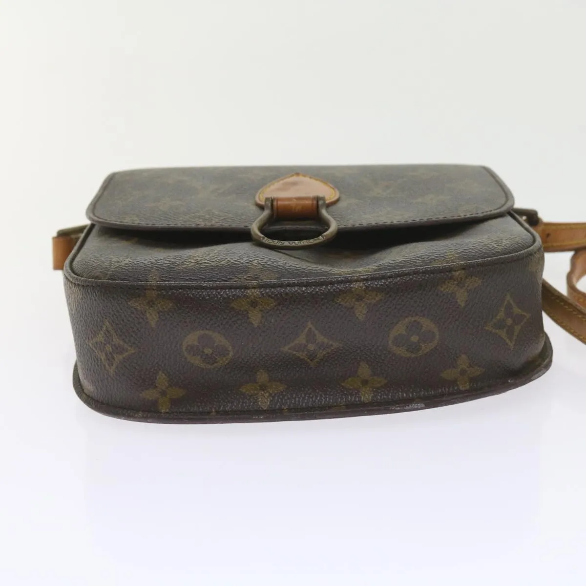 Trendy Inspired Louis Vuitton Monogram Saint Cloud Pm Shoulder Bag M51244 Lv Auth Ki3754