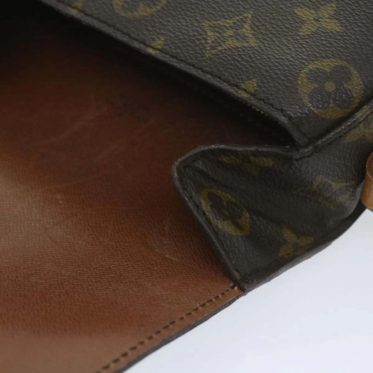 Trendy Inspired Louis Vuitton Monogram Saint Cloud Pm Shoulder Bag M51244 Lv Auth Ki3754