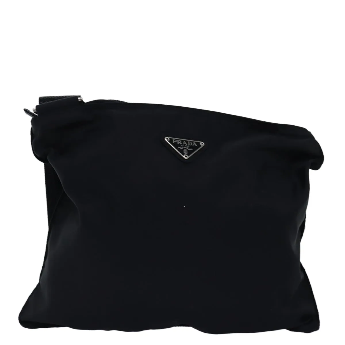 Trendy Inspired Prada Shoulder Bag Nylon Black Auth Ep4231