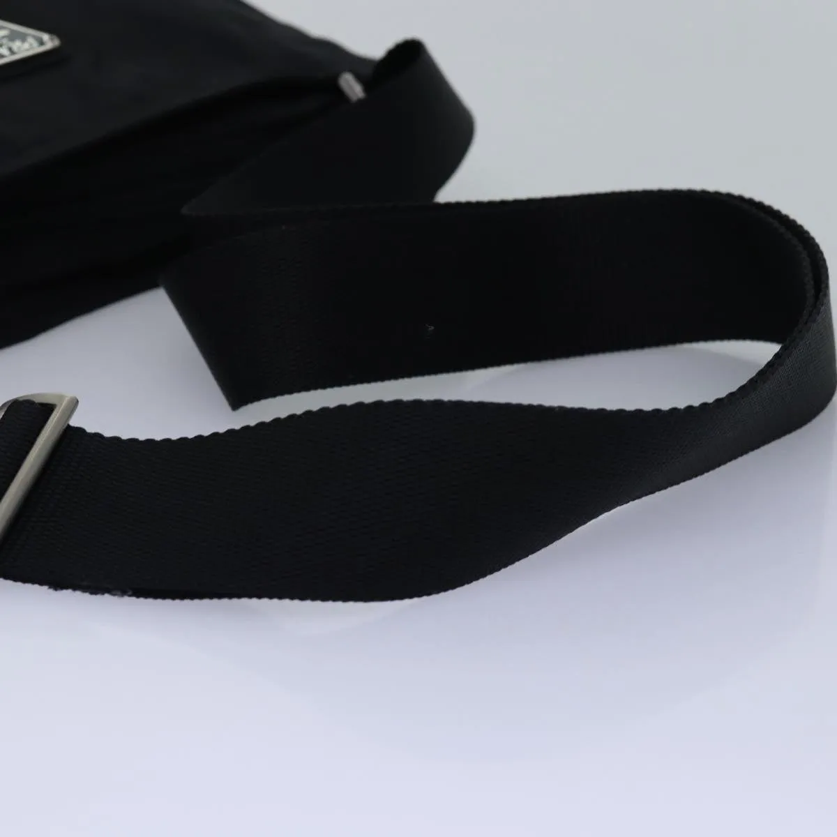 Trendy Inspired Prada Shoulder Bag Nylon Black Auth Ep4231