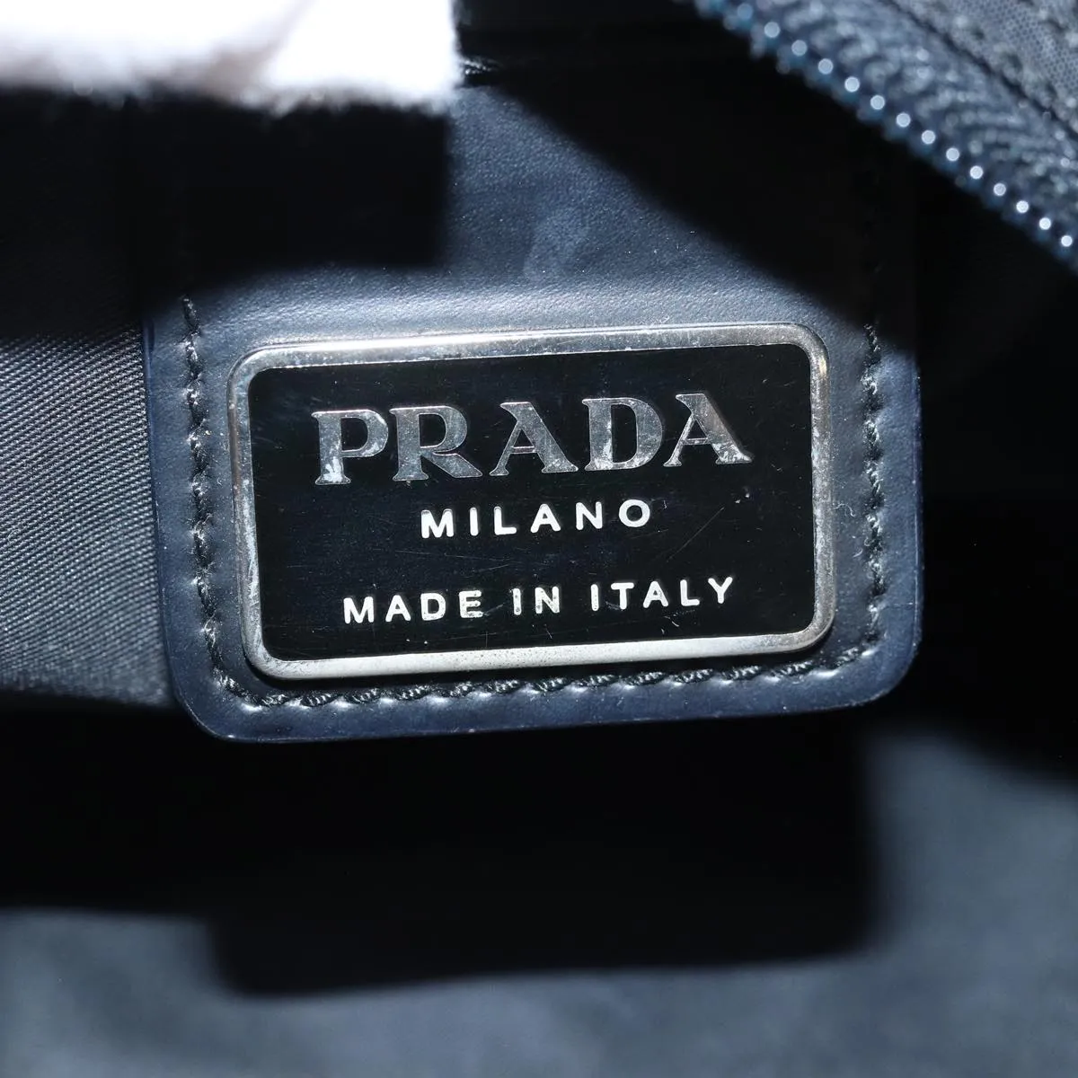 Trendy Inspired Prada Shoulder Bag Nylon Black Auth Ep4231