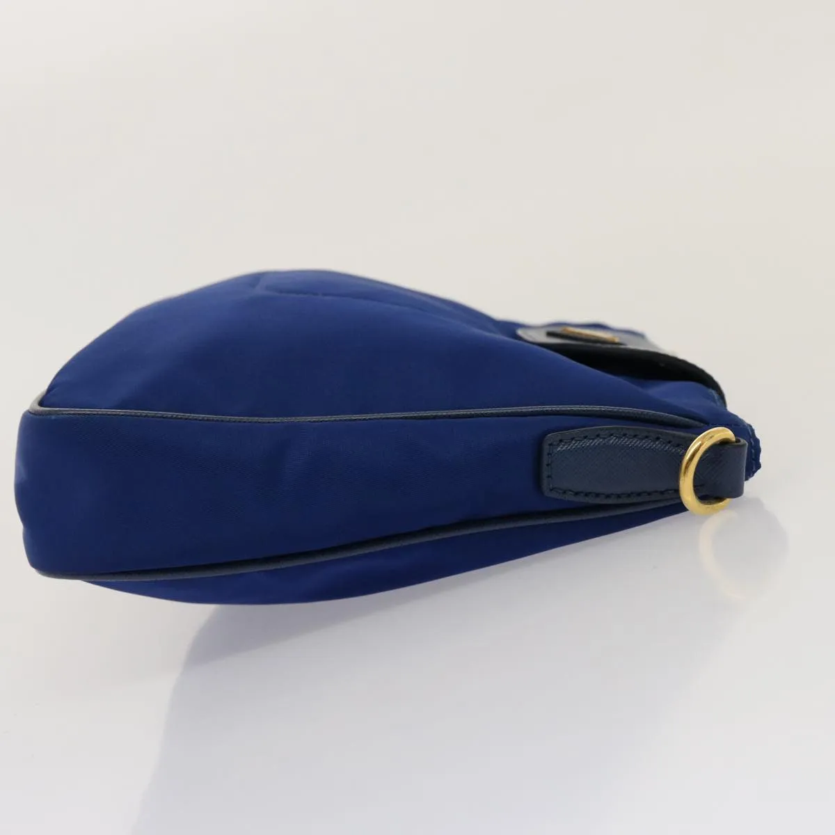 Trendy Inspired Prada Shoulder Bag Nylon Blue Auth 75359