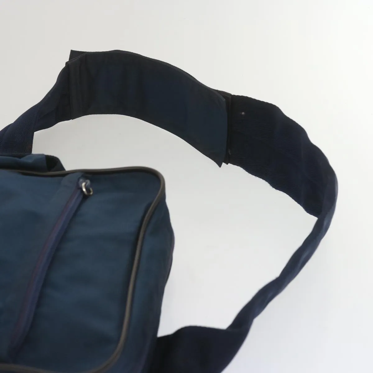 Trendy Inspired Prada Shoulder Bag Nylon Navy Auth Hk1116
