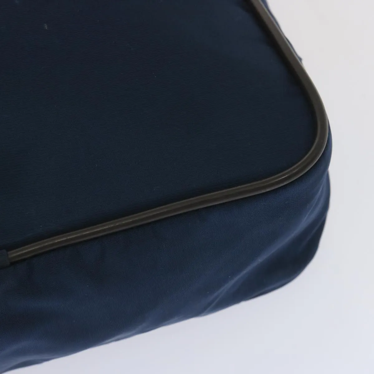 Trendy Inspired Prada Shoulder Bag Nylon Navy Auth Hk1116