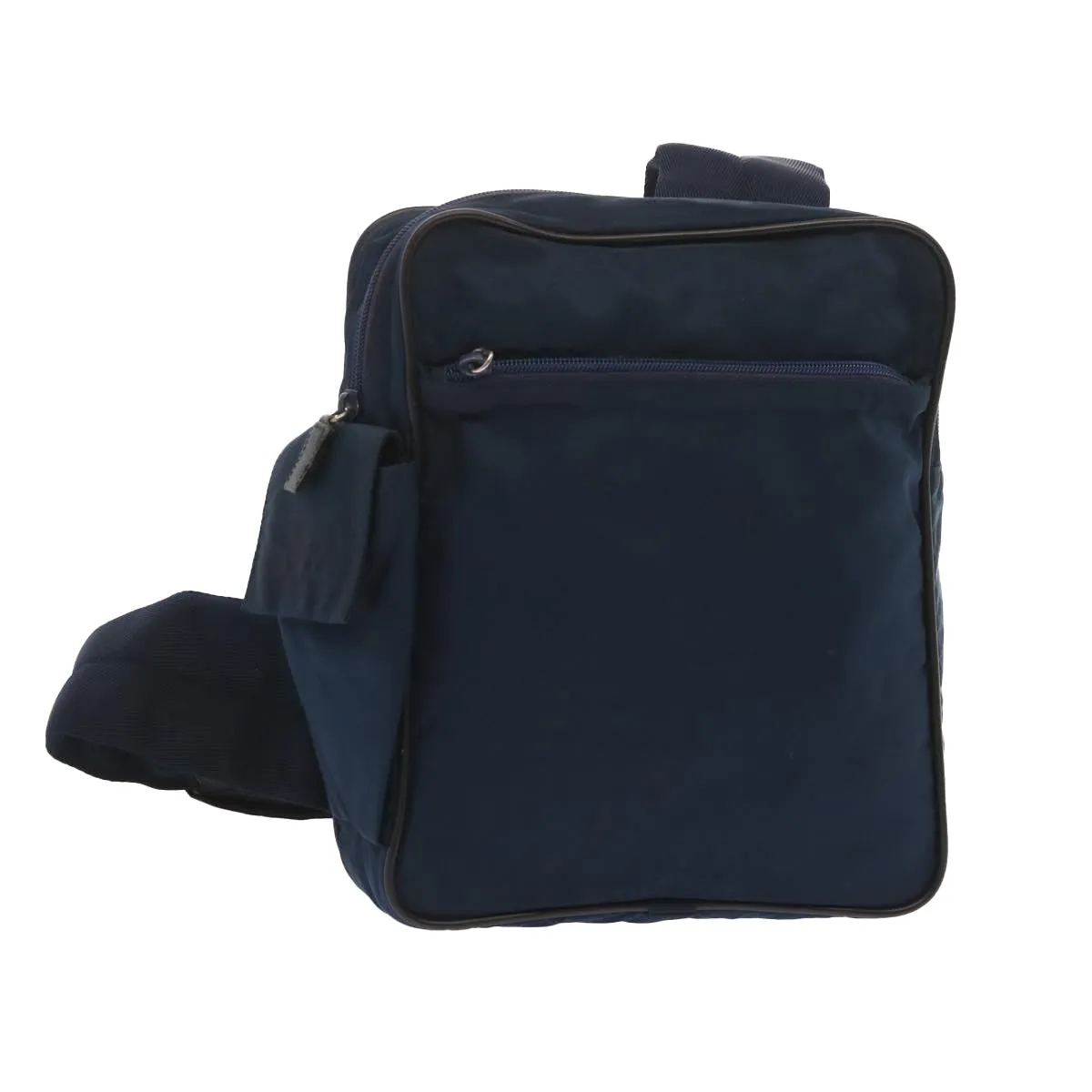 Trendy Inspired Prada Shoulder Bag Nylon Navy Auth Hk1116