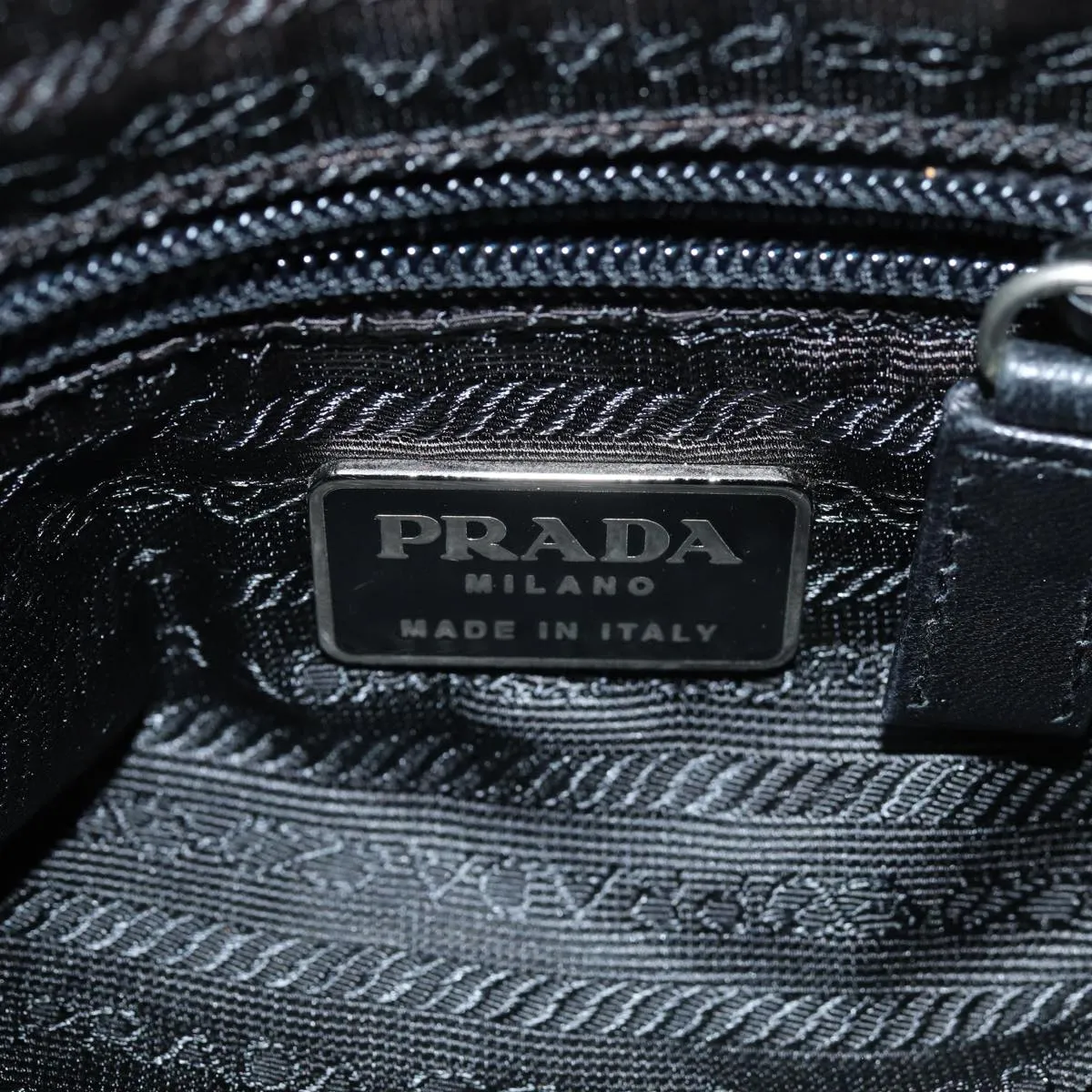 Trendy Inspired Prada Shoulder Bag Nylon Red Auth 73100
