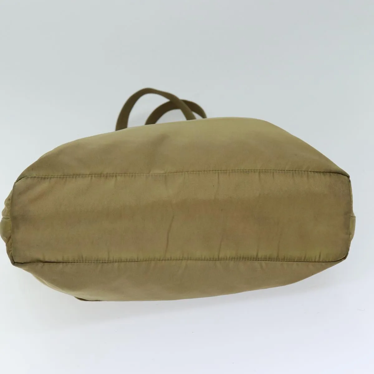 Trendy Inspired Prada Tote Bag Nylon Beige Auth 75582