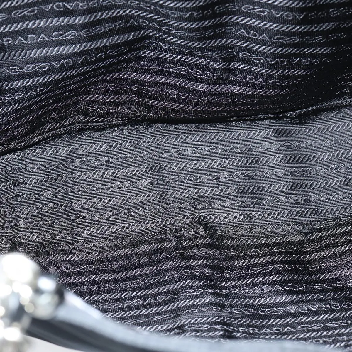 Trendy Inspired Prada Tote Bag Nylon Black Auth 75367