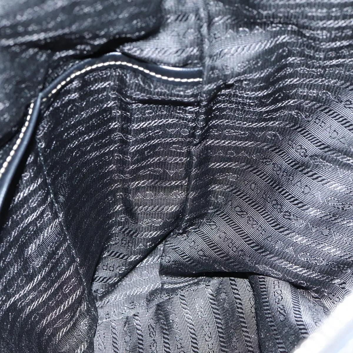 Trendy Inspired Prada Tote Bag Nylon Black Auth Bs14999
