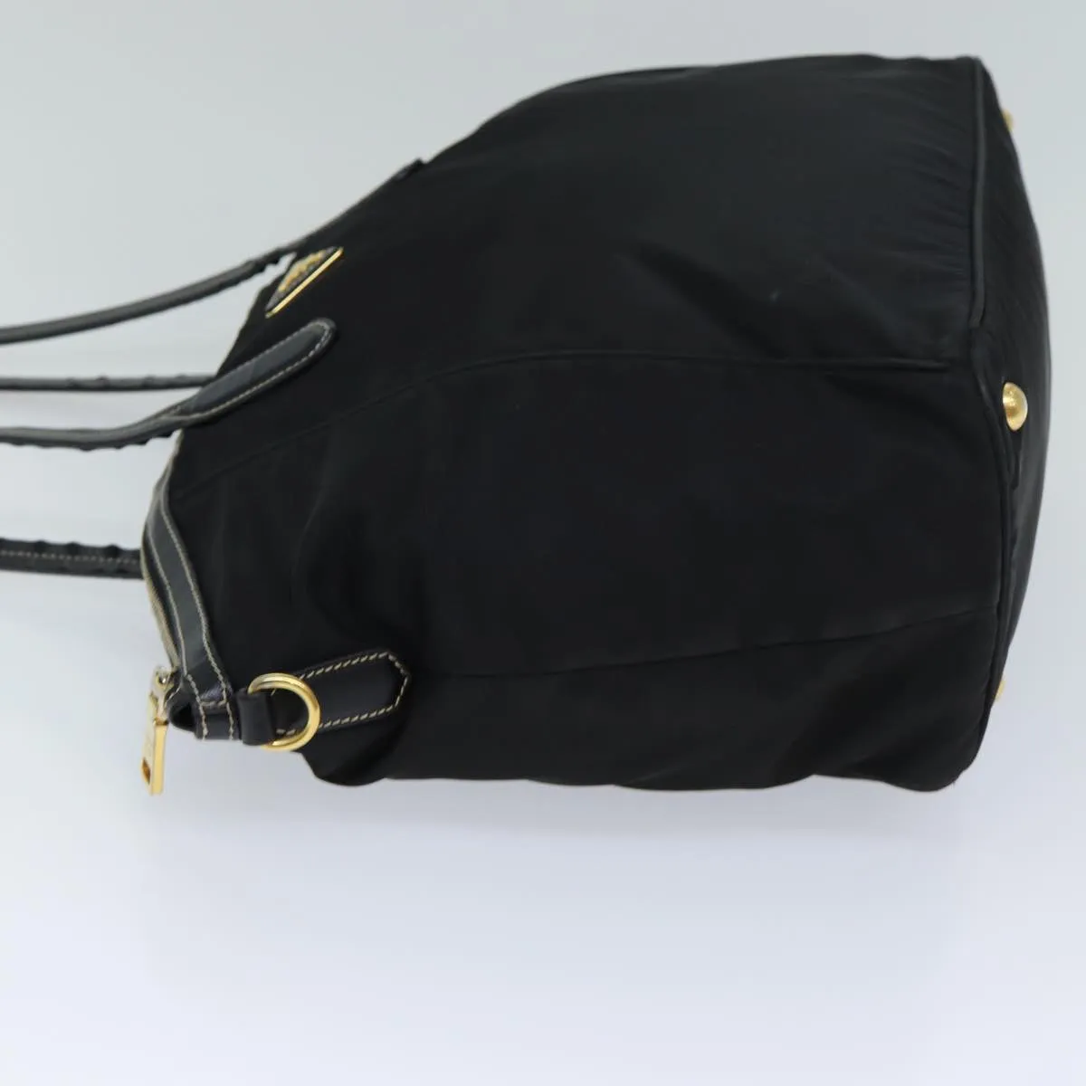 Trendy Inspired Prada Tote Bag Nylon Black Auth Bs14999