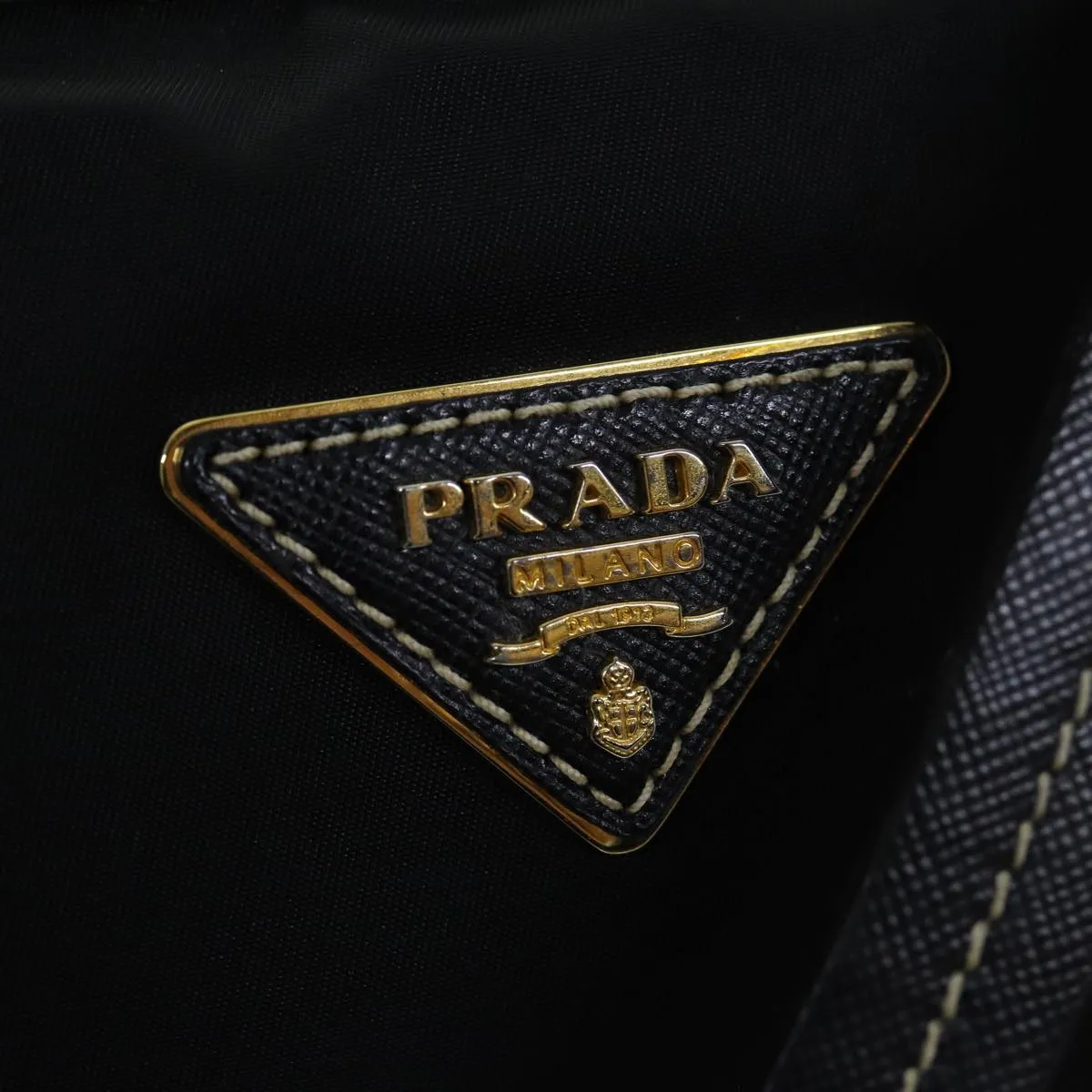 Trendy Inspired Prada Tote Bag Nylon Black Auth Bs14999
