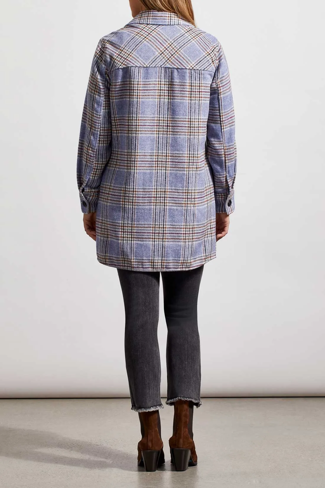 Tribal  Fall/Winter 2023-7183O/4466-Jacket-Blue Lake