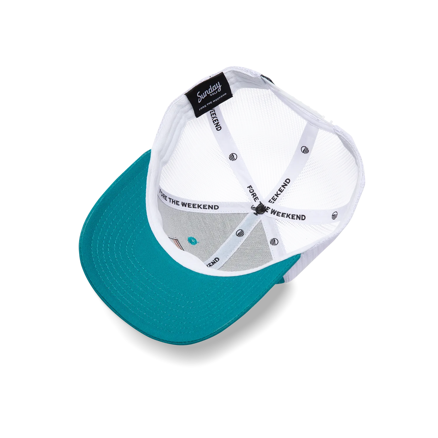Trucker Golf Hat | Aqua