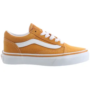Vans Old Skool Kids Orange Plimsolls