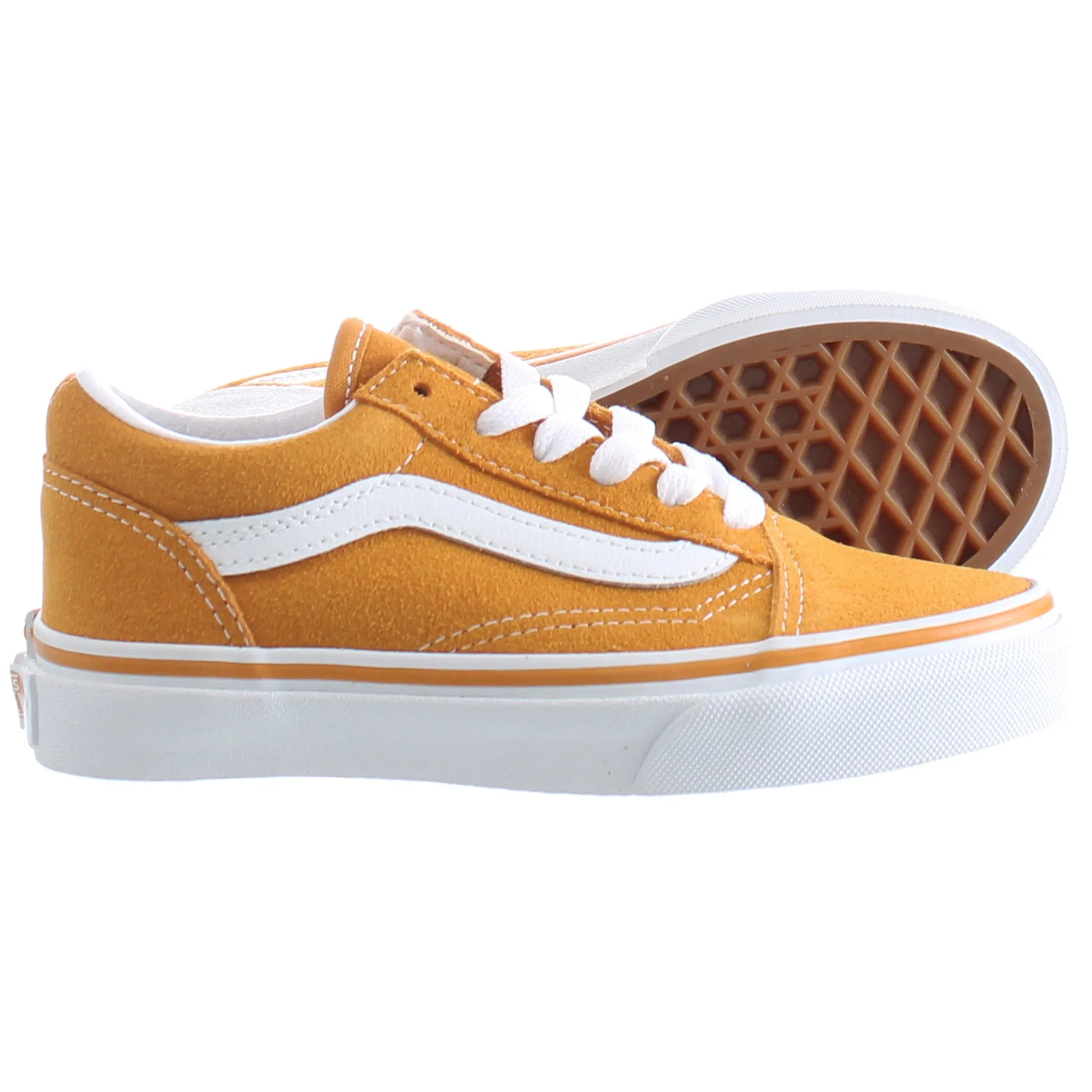 Vans Old Skool Kids Orange Plimsolls