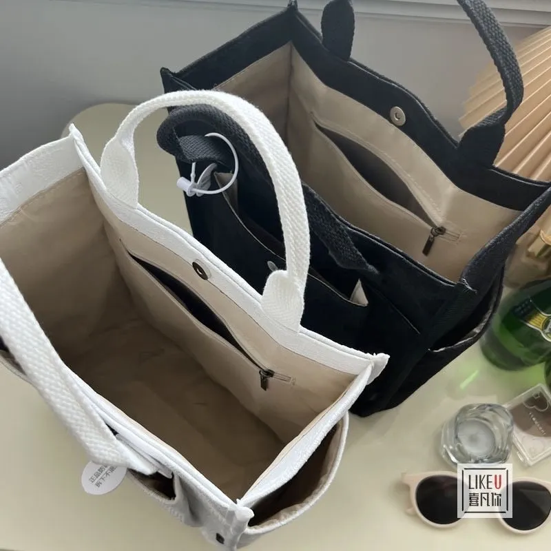 Versatile Canvas Top Handle Tote