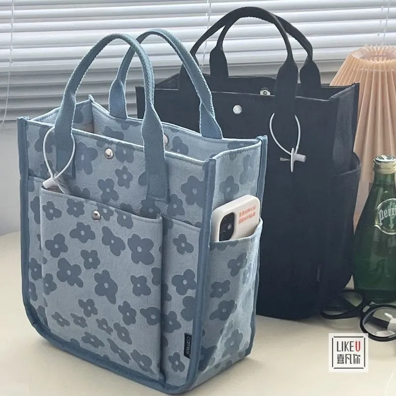 Versatile Canvas Top Handle Tote