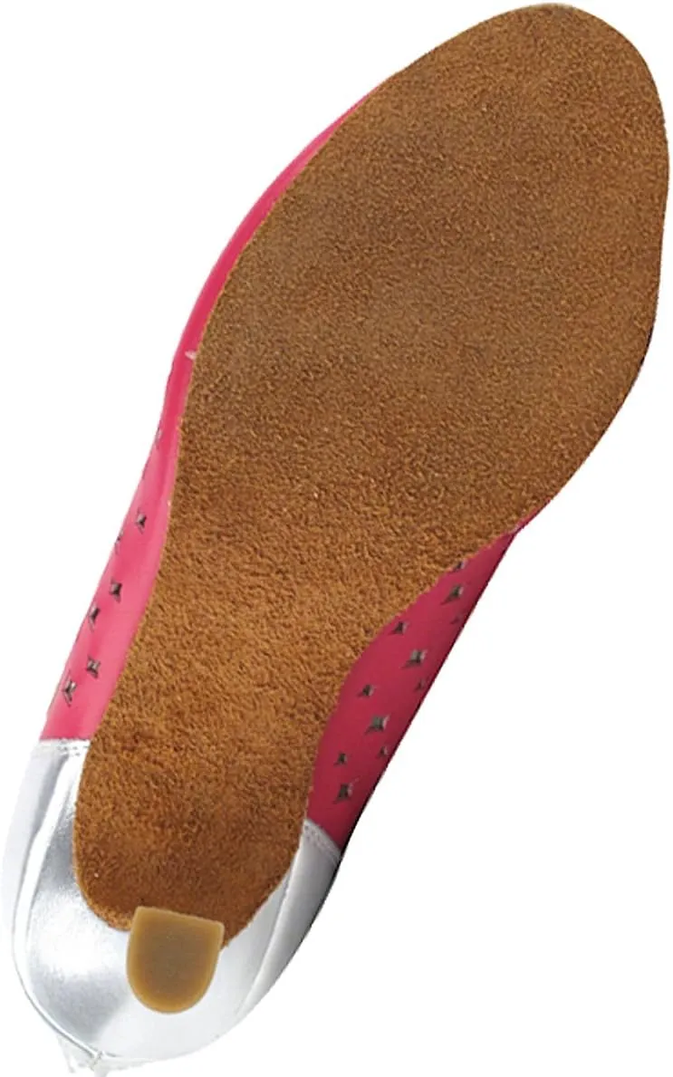 Very Fine Women's Salsa Ballroom Tango Dance Shoes CD3022 Bundle with Shoe Brush 3"
