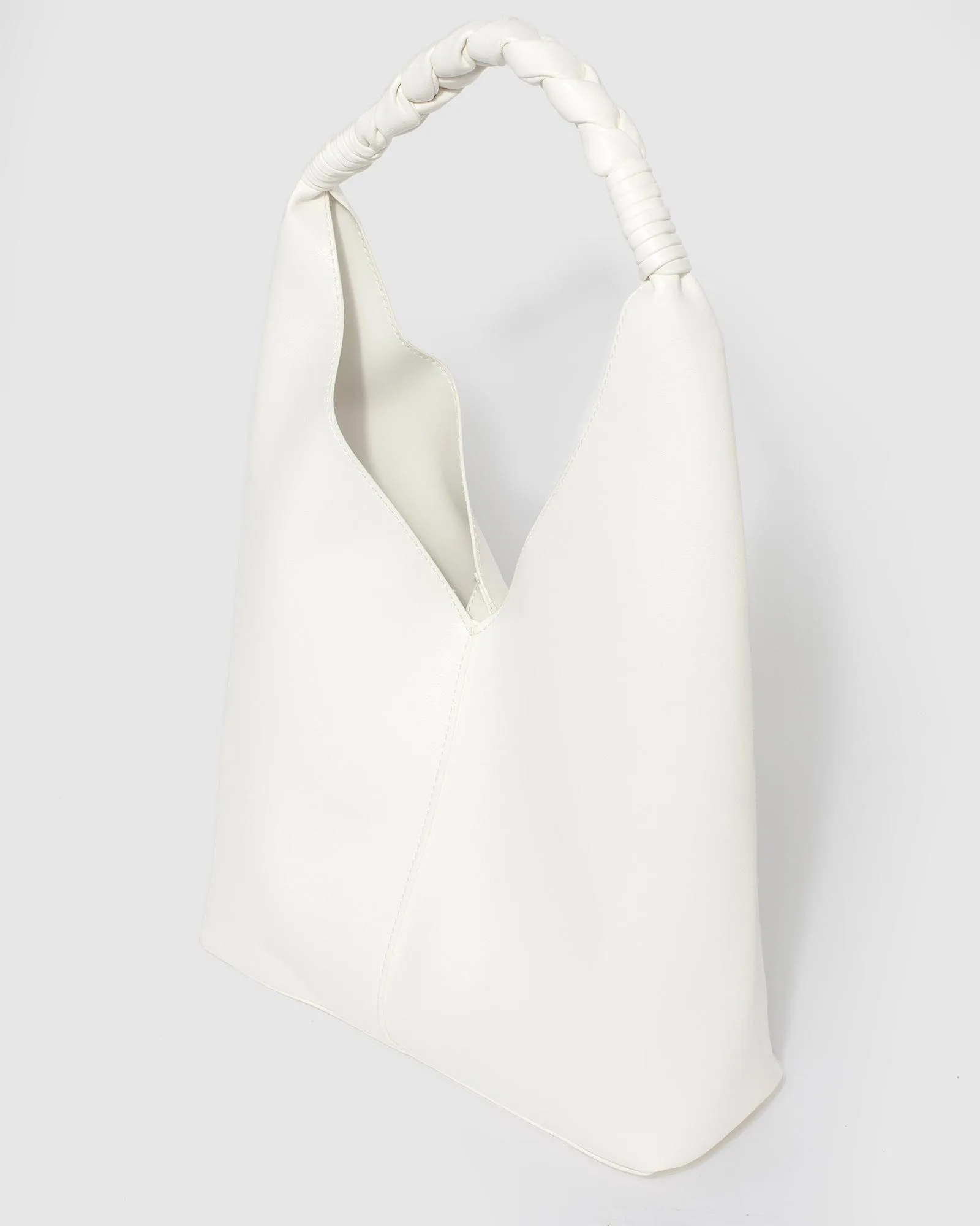 White Ophelia Slouch Bag
