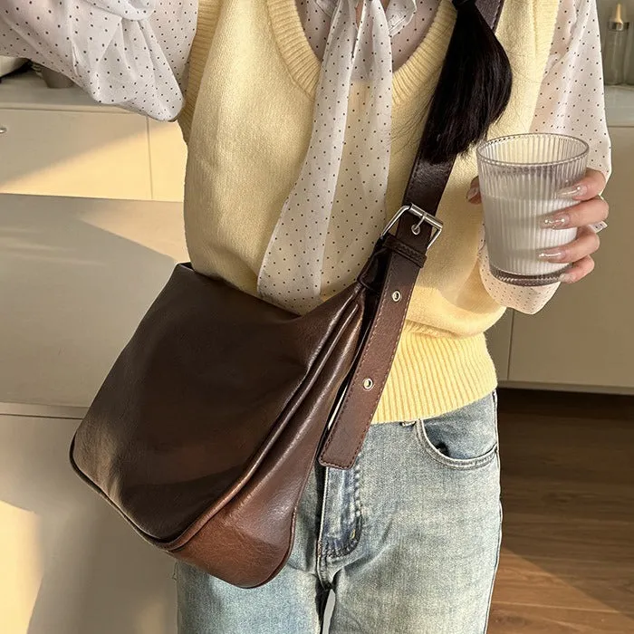Wholesale Autumn/winter Retro Fashion Niche Large-capacity and Versatile Tote Bag