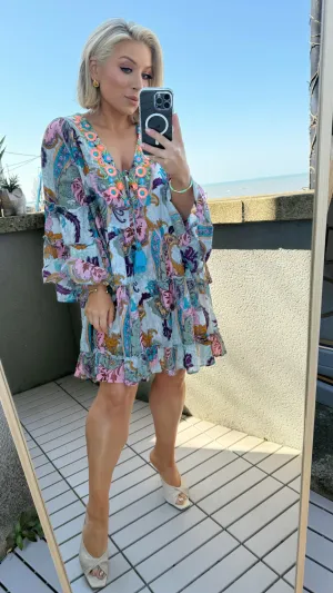 WILDFLOWER BOHO DRESS
