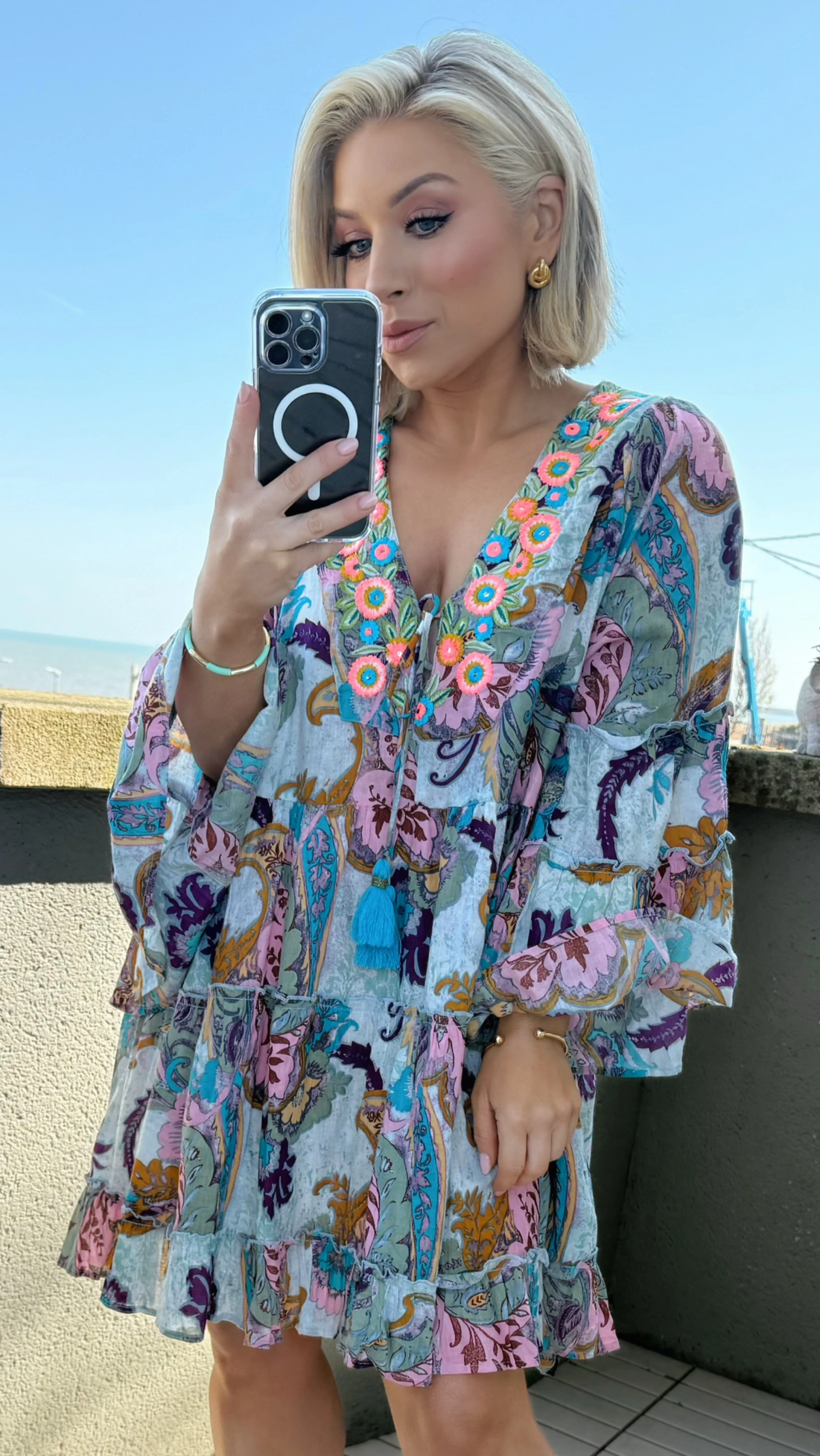 WILDFLOWER BOHO DRESS