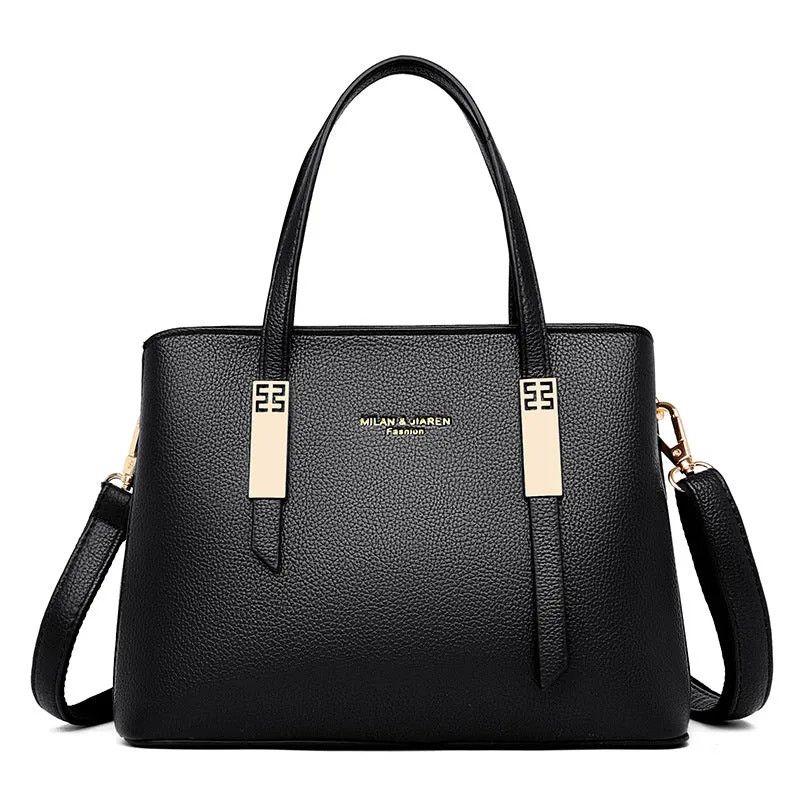 Women's Leather Trendy Hand & Shoulder Bag (In Stock)