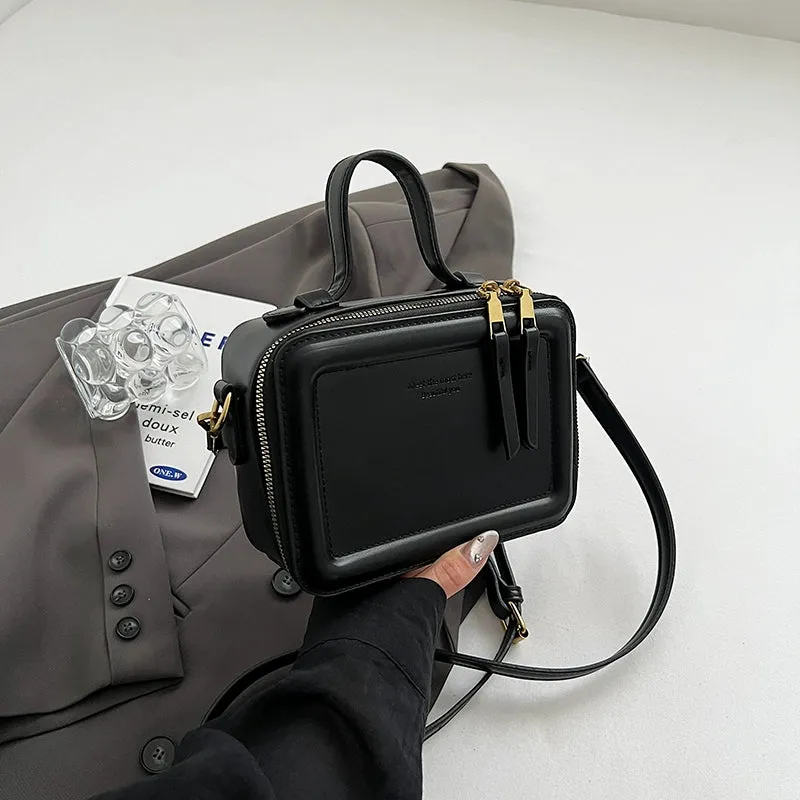 Women's Leather Trendy Shoulder Dumpling Bag