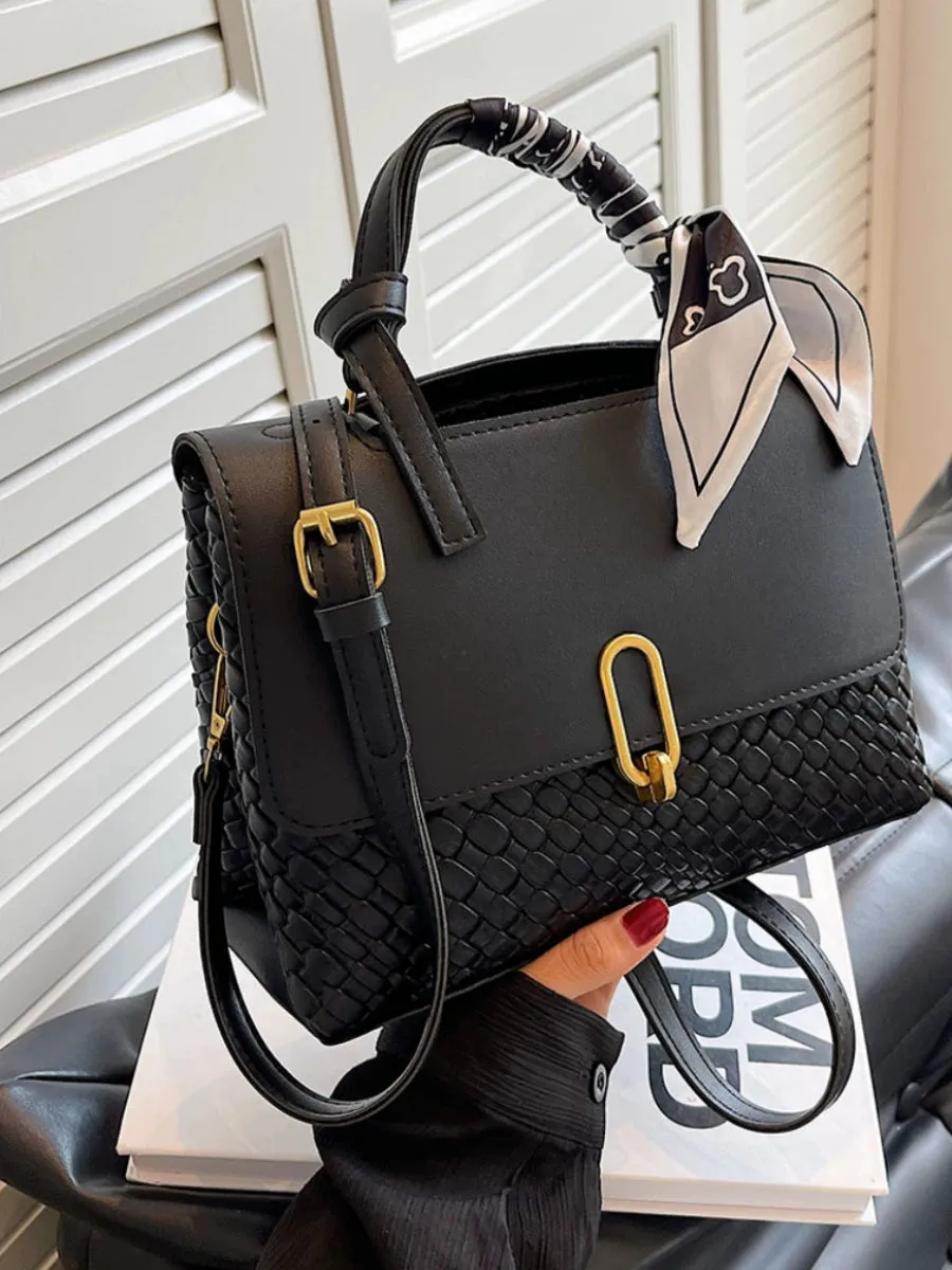 Women's Leather Trendy Shoulder/Corssbody Hand Bag