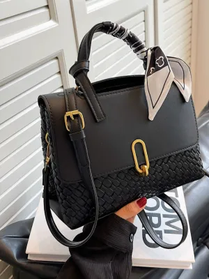 Women's Leather Trendy Shoulder/Corssbody Hand Bag